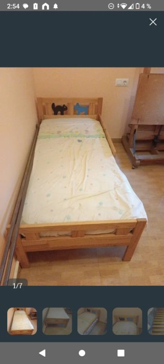 Bañera y camas infantiles