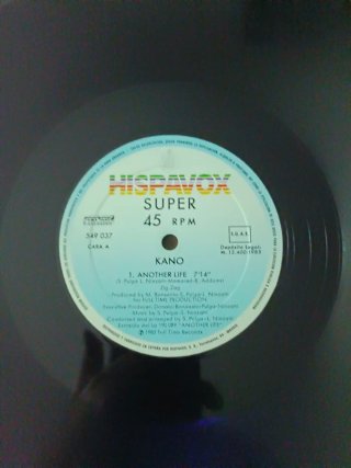 Vinilo Maxi Kano Another Life 80s Dance
