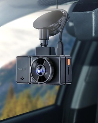 VANTRUE soporte ventosa cámara coche GPS USB-C
