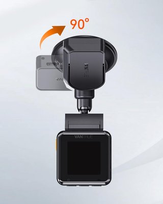 VANTRUE soporte ventosa cámara coche GPS USB-C