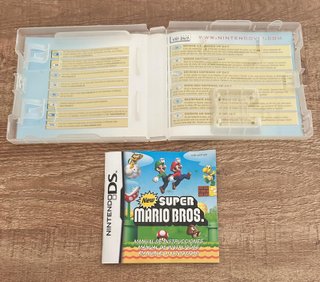 Caja vacía New Super Mario Bros. Nintendo DS