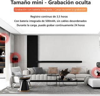 JINGRONGHUA Mini cámara mini visión nocturna