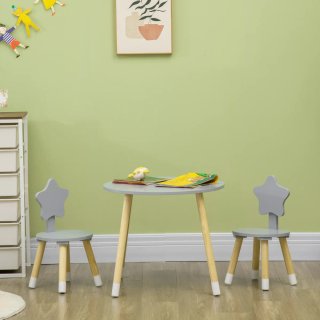 Mesa y 2 Sillas Infantiles estrella de 18 m a 24 a