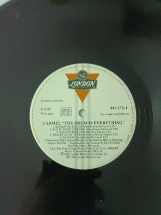 Vinilo Carmel - The Drum Is Everything