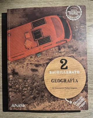 Geografía 2o Bachillerato