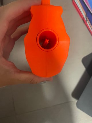 Pistola Nerf Fortnite Morada y Naranja