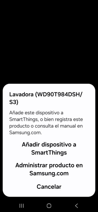 Lavadora samsung (le queda casi 1 año de garantia)