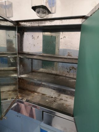 Mueble espejo baño antiguo