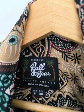 Camisa Oversized Estampada pullandbear