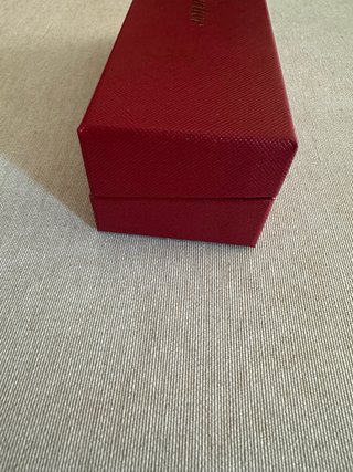 Scatola originale Cartier rossa
