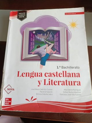 Lengua castellana y Literatura 1.º Bachillerato