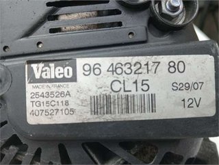 Alternador Citroen C5 2.0 HDi 90CV 110CV Generador