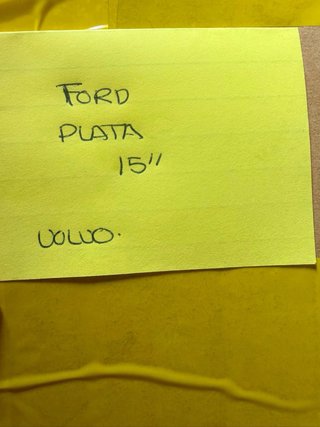 Tapacubos Ford 15 (4 unidades)