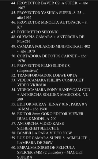 Colección de Cámaras Fotográficas