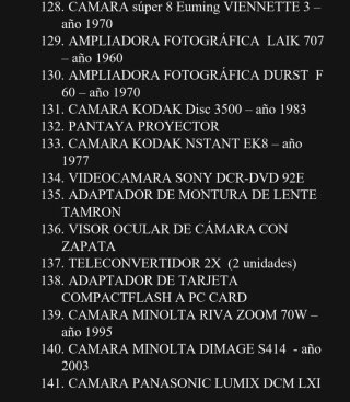 Colección de Cámaras Fotográficas
