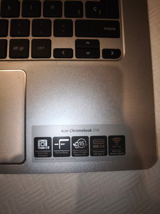 Portátil Acer Chromebook 314 Argento