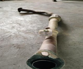 Tubo escape trasero nissan king 2.5 d d21 4p 37270