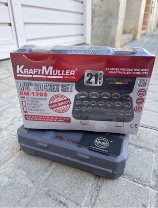 Juego de vasos Kraft Muller 1/2 21 piezas