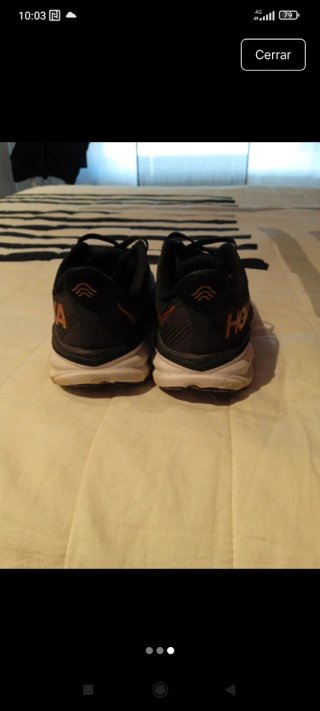 Zapatillas Hoka clifton 9 Negras