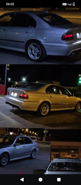 BMW E39 Berlina Plata