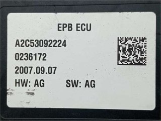 Modulo Freno Mano Electrico Actuador Citroen C4