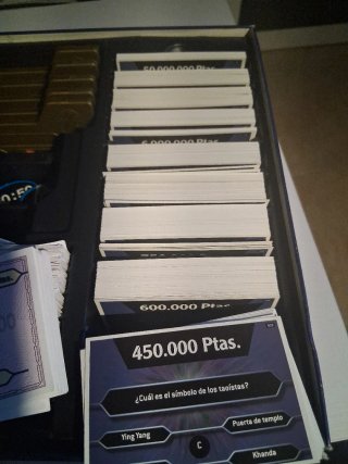 Juego Mesa 50 por 15 Millonario - Interior Nuevo