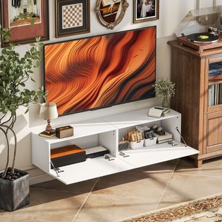 Mueble de TV suspendido para televisores de 45"-55
