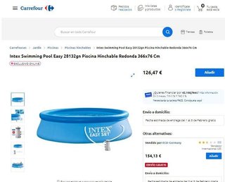 PISCINA INTEX EASY SET 366x76