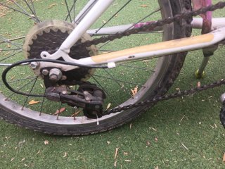 Bicicleta infantil Btwin rosa