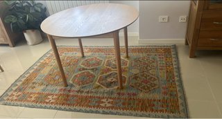 Alfombra Kilim Multicolor Lana