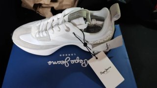 Zapatillas Pepe Jeans Lucky White Talla 38