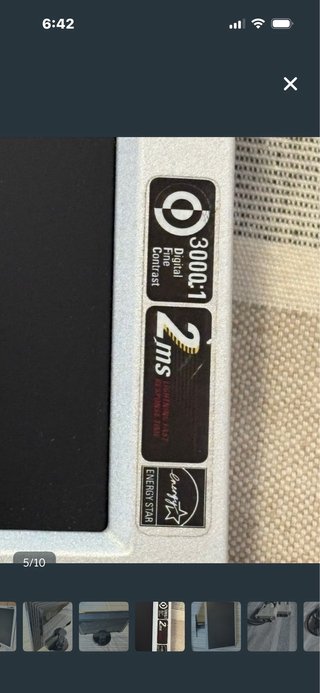 Monitor LG 22 Plata