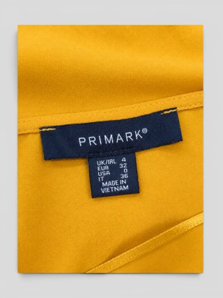 Blusa amarilla Primark Talla S