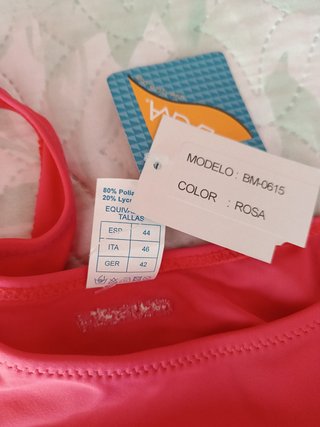 Bikini Randy nuevo, fucsia, ESP 44, mod. BM0615