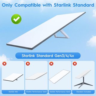 TRIDEP Soporte Pared Starlink Gen 3 Telescópico