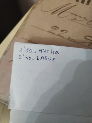 Colcha antigua de algodón