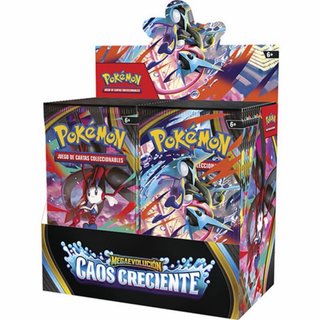 Caja Pokémon 36 Sobres Caos Creciente