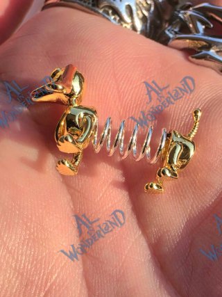 Charm Slinky Dog Disney Pixar Toy Story 5 Argento