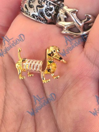 Charm Slinky Dog Disney Pixar Toy Story 5 Argento