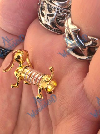 Charm Slinky Dog Disney Pixar Toy Story 5 Argento
