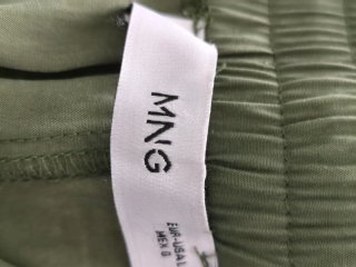 Pantalón mujer lyocell tiro alto recto