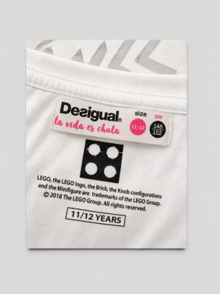 Camiseta Desigual Lego Talla S