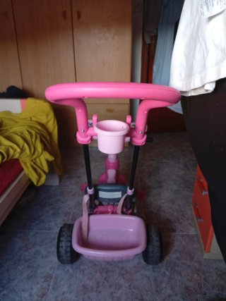 Triciclo infantil rosa
