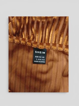 Camiseta Shein Texturizada T. L (40)