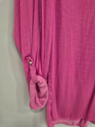 Blusa Zara Basic Rosa Talla L