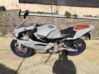 Aprilia RS50 Deportiva Gris nardo
