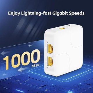 YuLinca Divisor Ethernet de 1 a 4 Gigabit