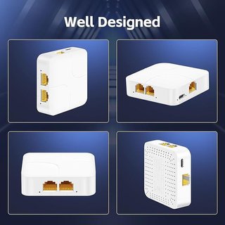 YuLinca Divisor Ethernet de 1 a 4 Gigabit