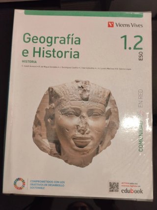 Libros Geografía e Historia 1 ESO VICENS VIVES (2)