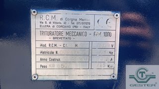 GT-5496 Trituradora de 2 ejes